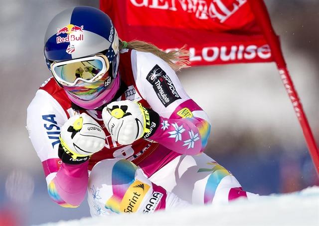 Lindsey Vonn lista para las carreras 2014