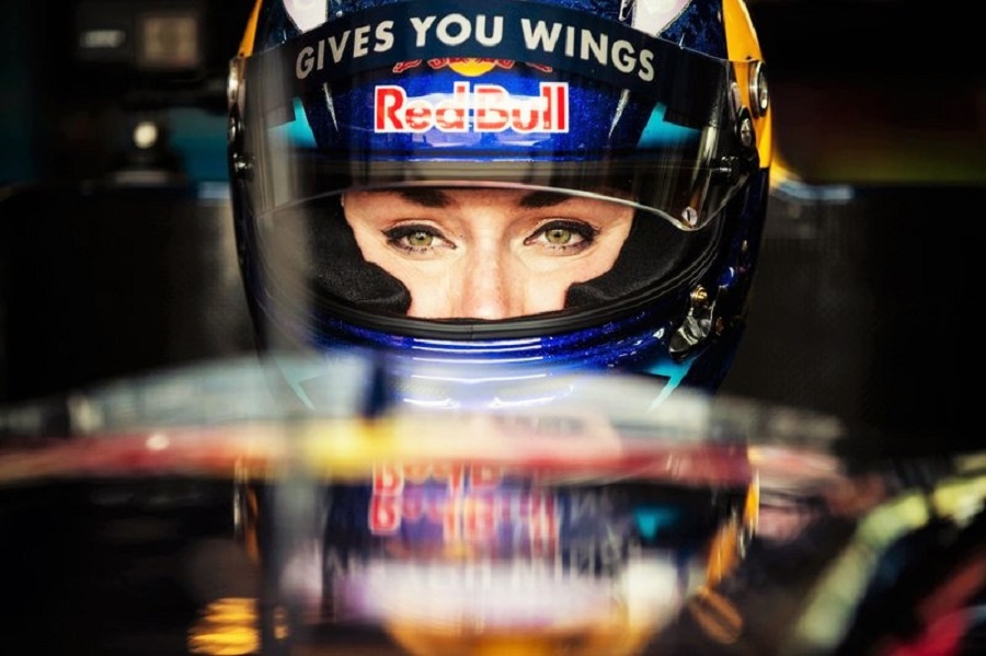 Lindsey Vonn, un bólido al que le gusta correr, en el circuito Red Bull ring de Austria