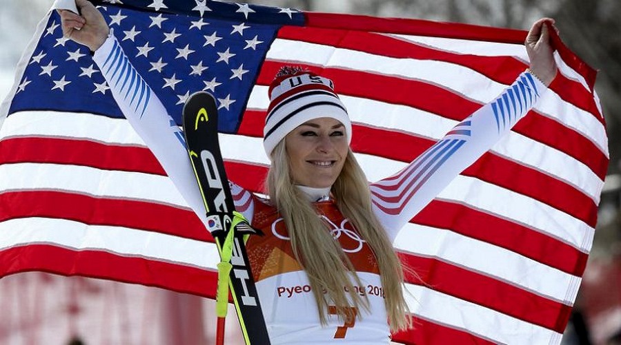 ¿Quieres llamar a Lindsey Vonn? La esquiadora comparte su número de teléfono en Twitter