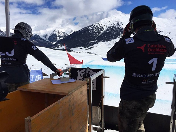 Lucas Eguibar y Regino Hernández, Riders de la RFEDI en Baqueira Beret