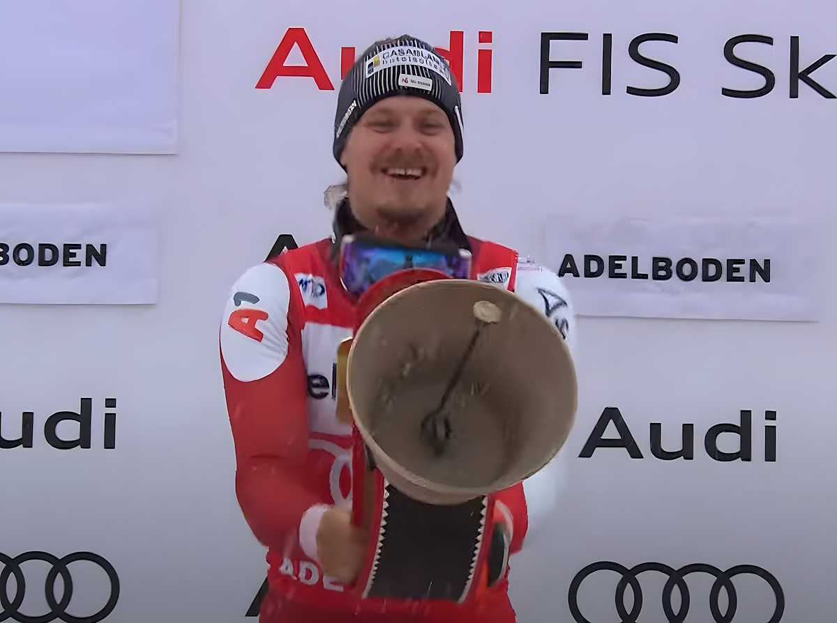 Feller brilla en Adelboden: Slalom ganador y líder en la lucha por el globo de cristal