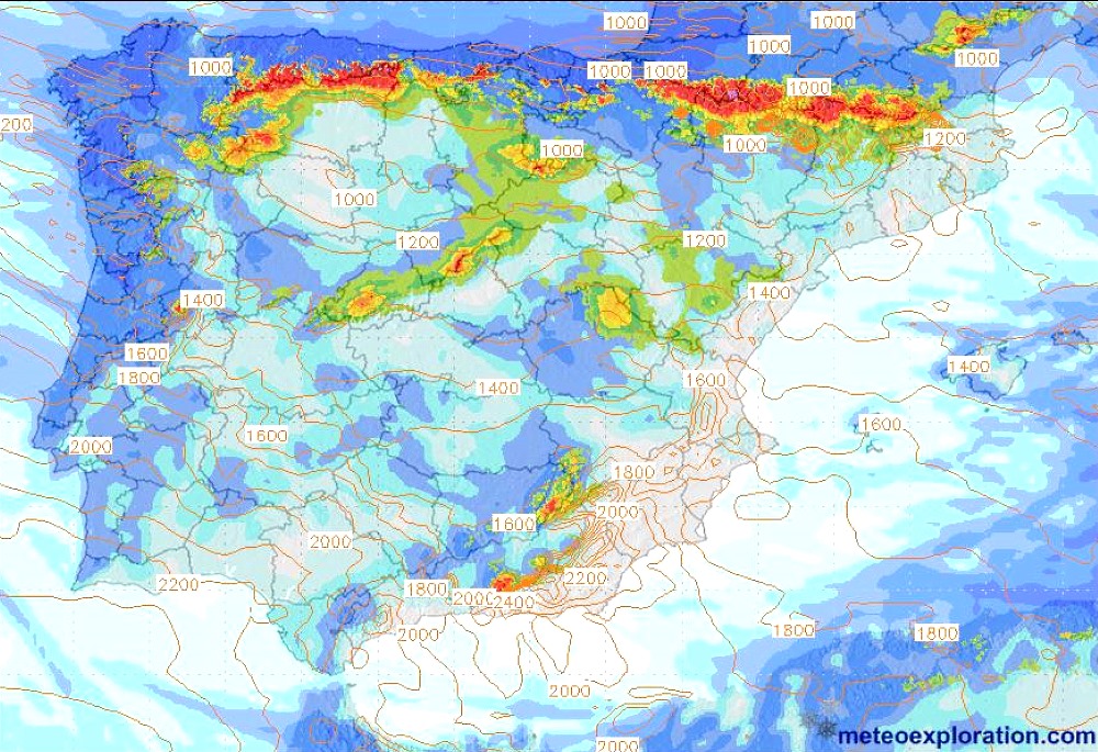 Llega la traca final a la Península con nevadas y lluvias hasta el sábado y domingo más estable