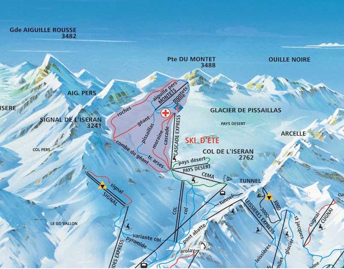 Val d'Isère abrirá el glaciar para el esquí de verano el 7 de junio