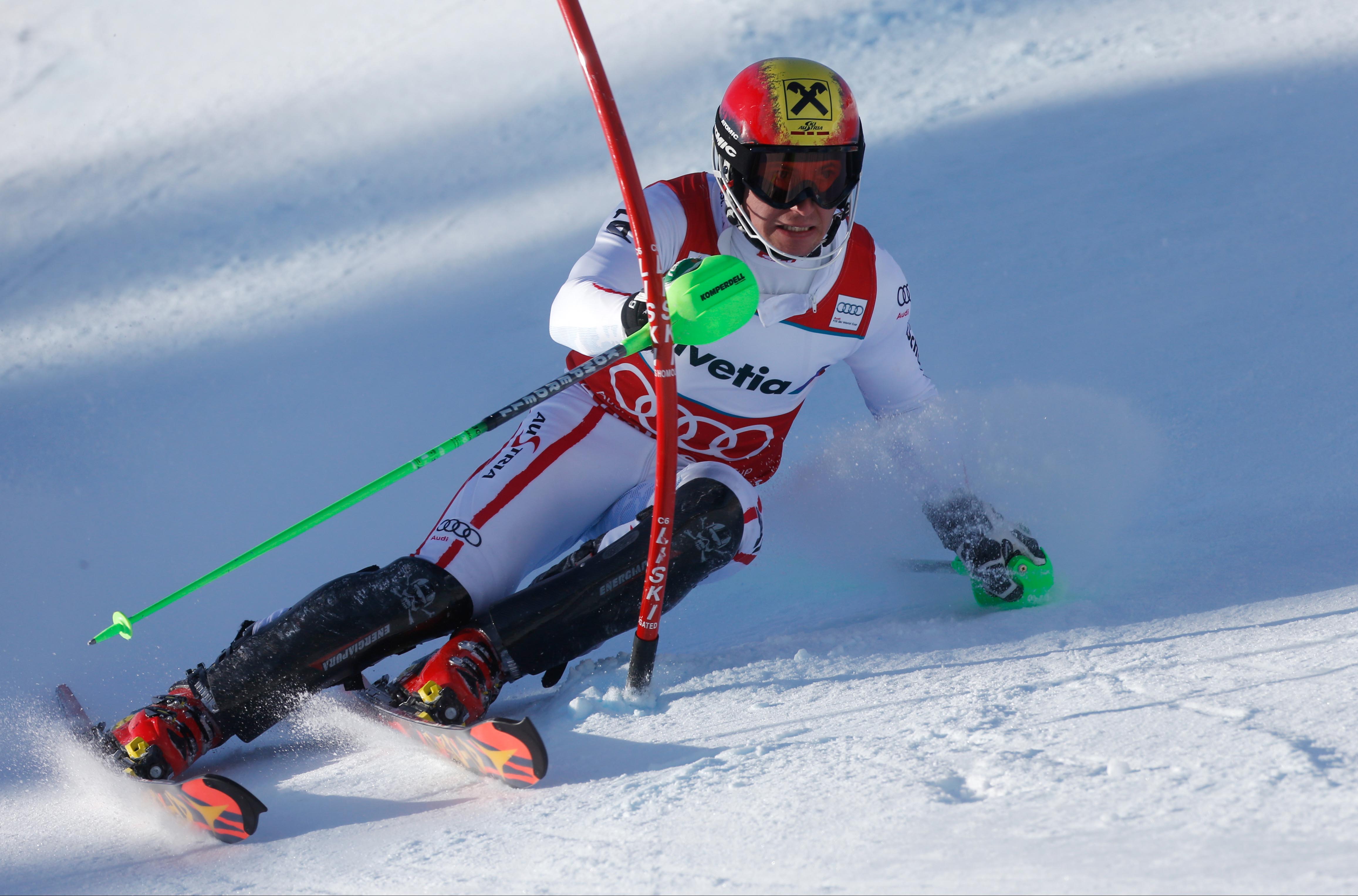 Hirscher gana el slalom de Adelboden y lidera la Copa del Mundo