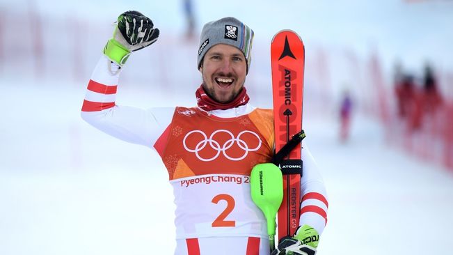 Marcel Hirscher consigue el oro en la combinada y agranda su leyenda