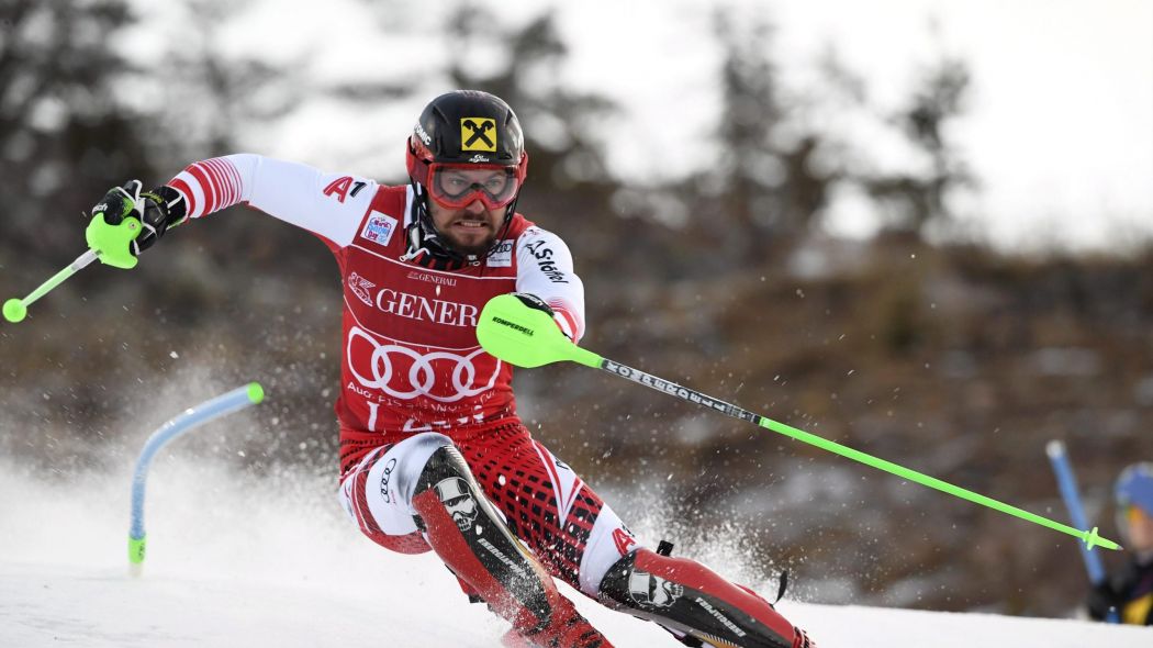 ¡Hirscher ya manda! Así bajó la segunda manga para vencer en el slalom de Levi