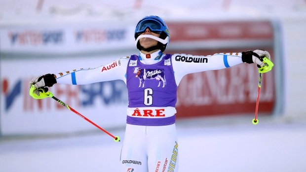 La sueca Maria Pietilae-Holmner gana en casa el slalom de Are