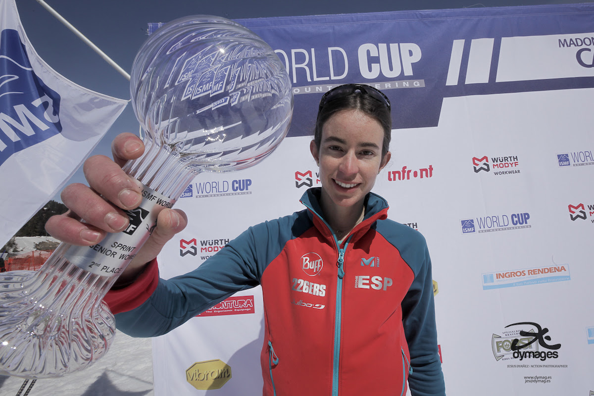 La española Marta Garcia flamante subcampeona de la Copa del Mundo Sprint ISMF