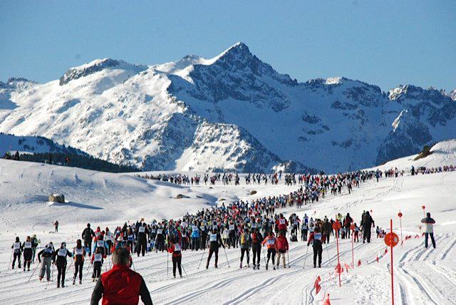 El Campeonato de Europa de Maratones de Esquí de Fondo y Marxa Beret el mismo día
