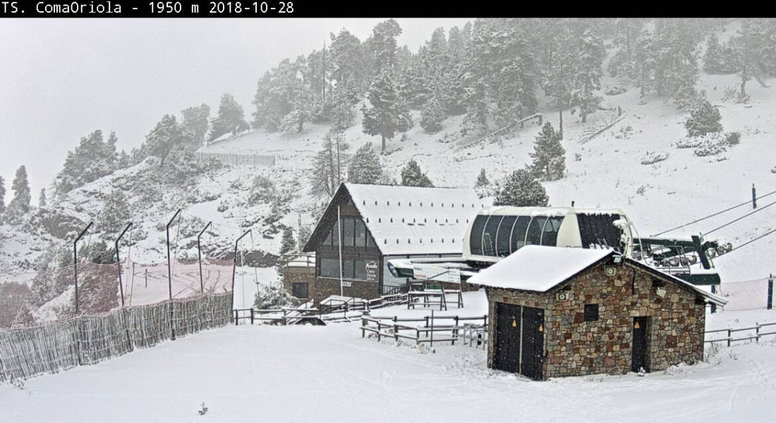 La apertura de Masella podría estar muy próxima. 40 cm recién caídos y cañones en marcha