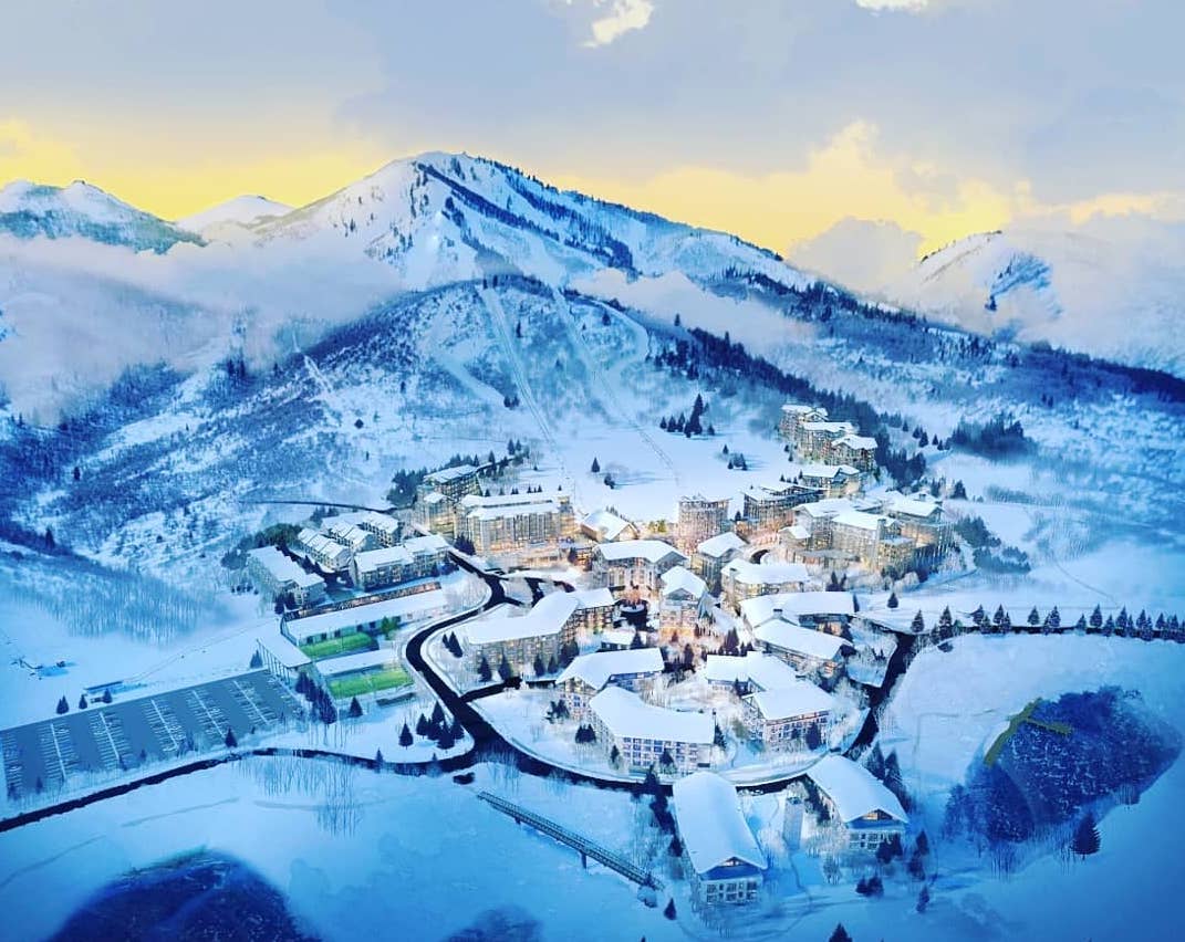 250 millones de dólares para empezar la nueva estación de esquí de Utah: Mayflower Mountain