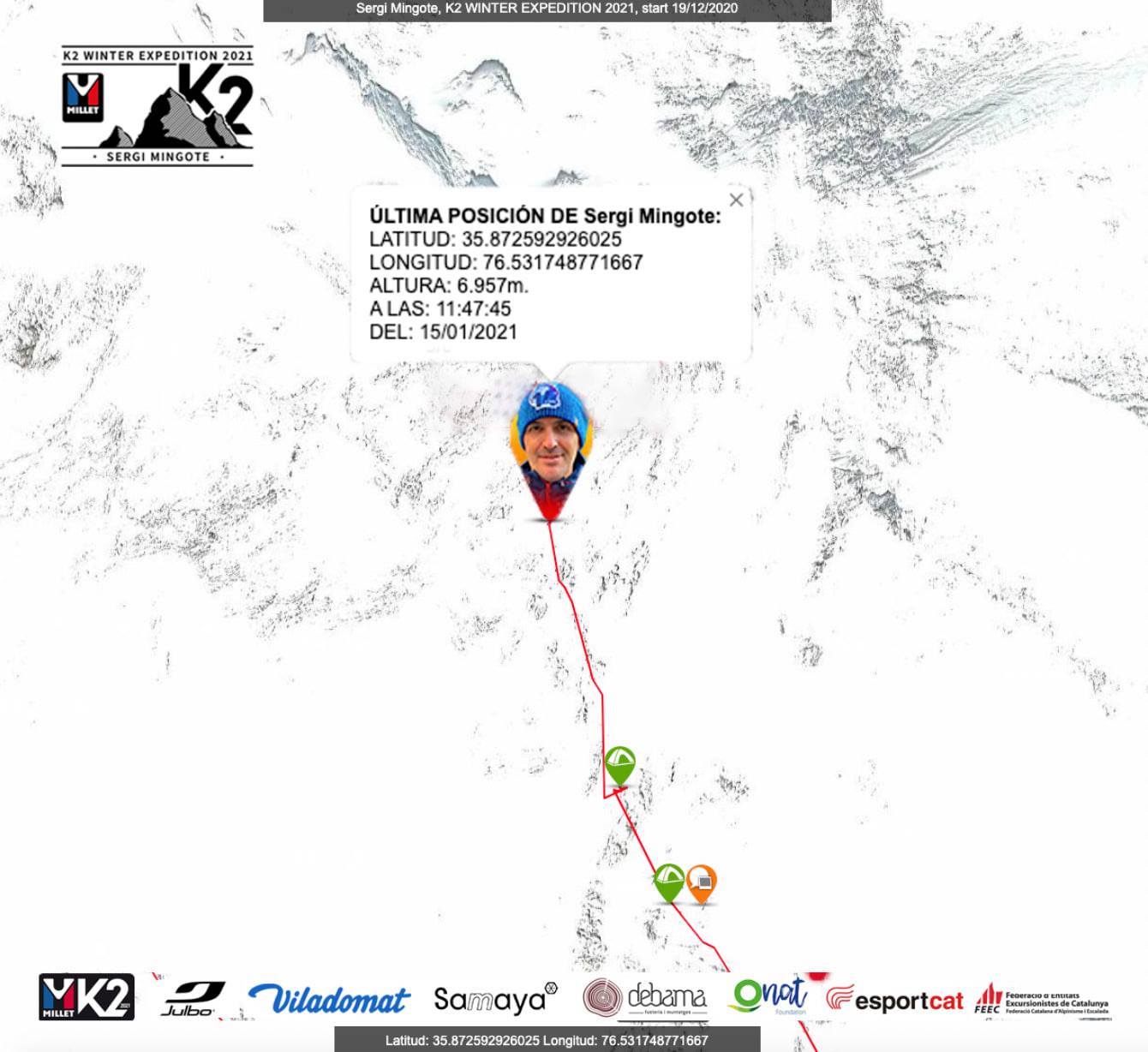 Luto en el alpinismo mundial: El K2 se lleva a Sergi Mingote
