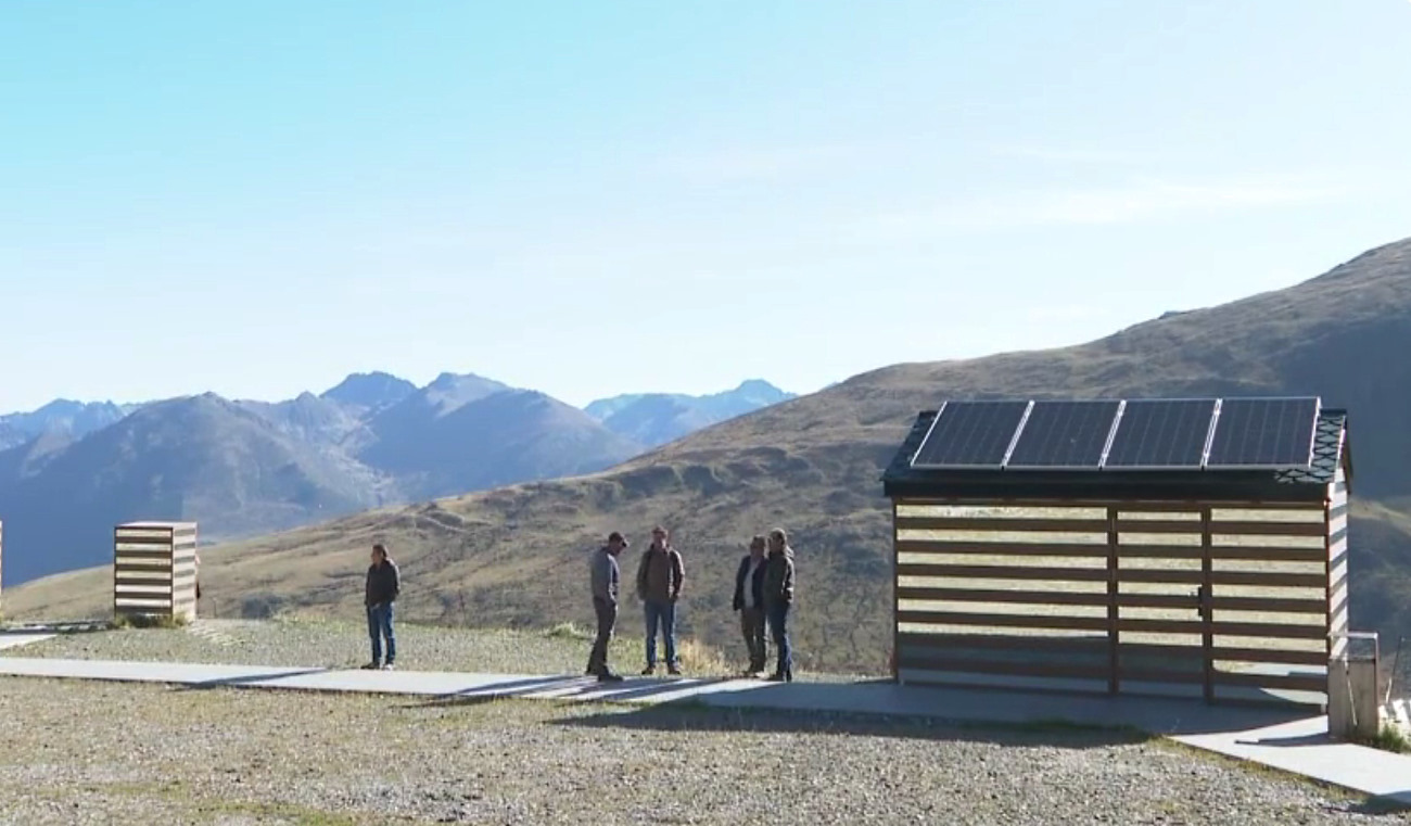 Se inaugura el paseo sobre el río y el mirador del puerto de Envalira en el Pas de la Casa