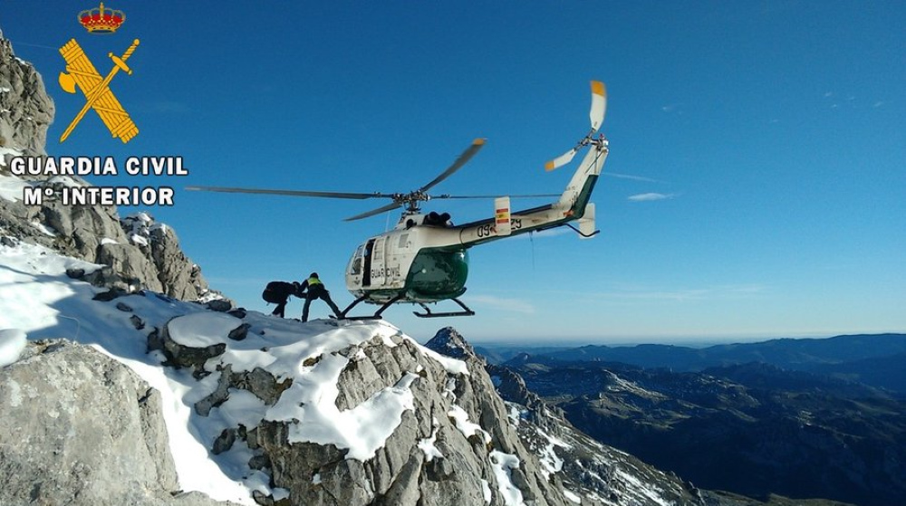 Fallece un montañero en la Montaña Palentina al resbalarse en el hielo en el Pico de Curavacas