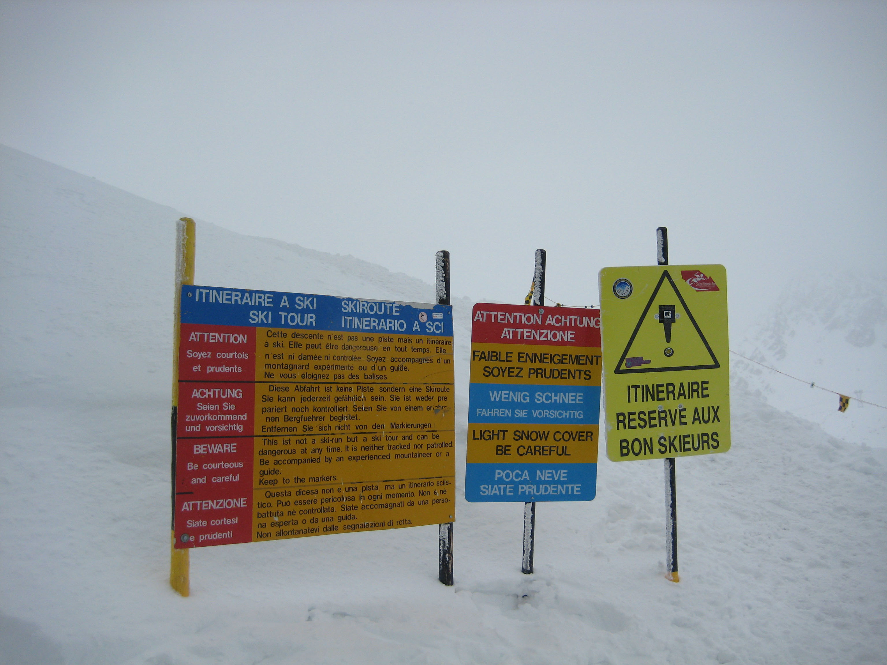 itinerario mont gele
