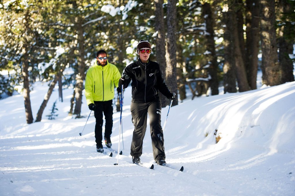 Naturland abre el 100% de las pistas de esquí nórdico y actividades de las dos cotas durante el Puente de la Purísima