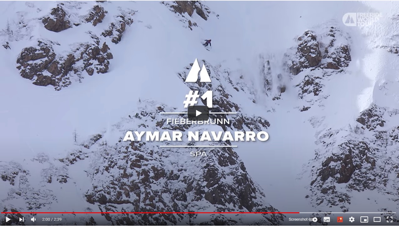 El mejor salto del Freeride World Tour 2021 es… ¡Para Aymar Navarro!