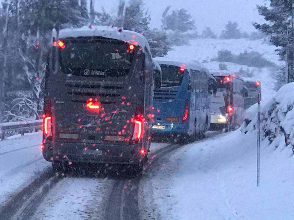 Andorra multó a 21 conductores que no llevaban equipamientos durante el temporal Gloria