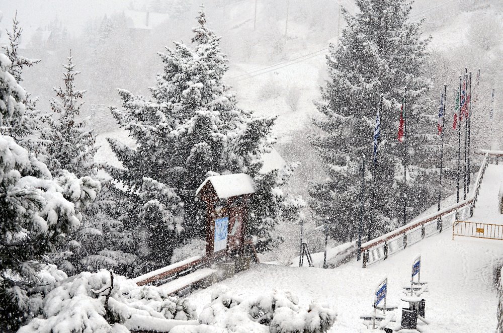 Primeras imágenes de la intensa nevada en Baqueira Beret, preludio del World Snow Day