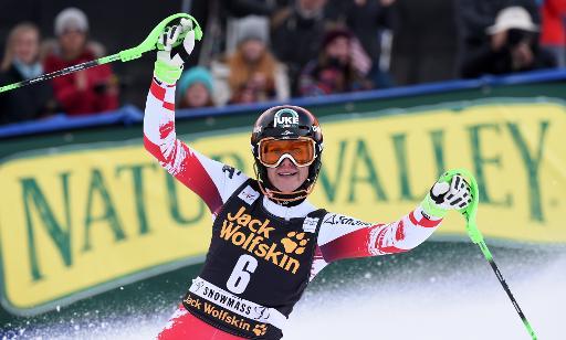 Nicole Hosp gana el slalom de Aspen, su primera victoria desde 2008