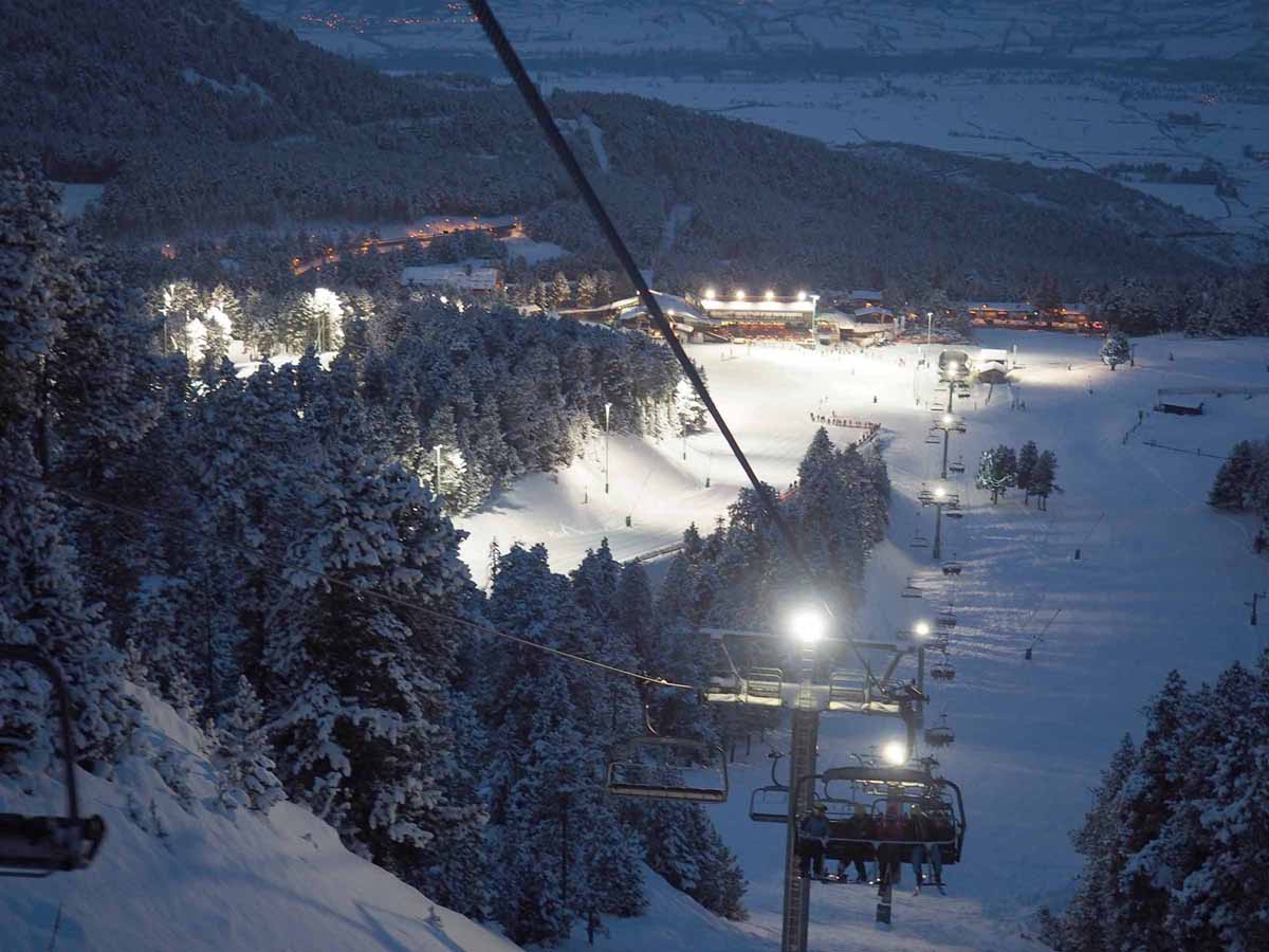 Masella recibe 20 cm de nieve nueva y pondrá el esquí nocturno en marcha el sábado