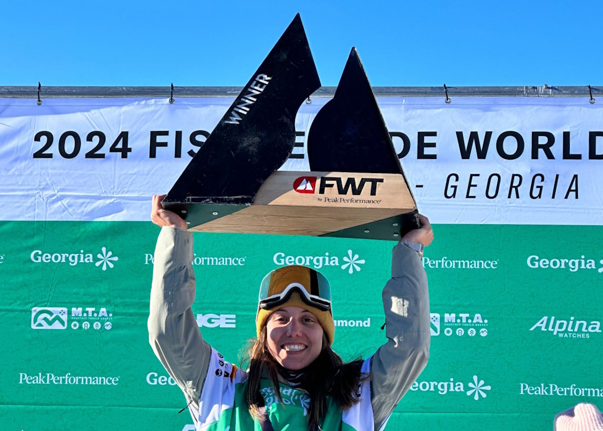 Núria Castán, snowboarder española, elegida como rider del año en el FWT 2024