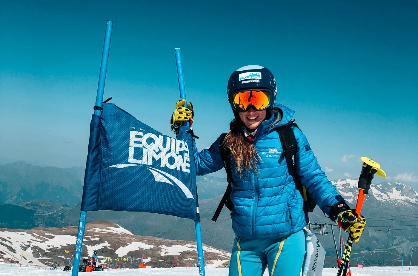 Núria Pau entrena en Les 2 Alpes con el Equipe Limone y la mente puesta en el Mundial