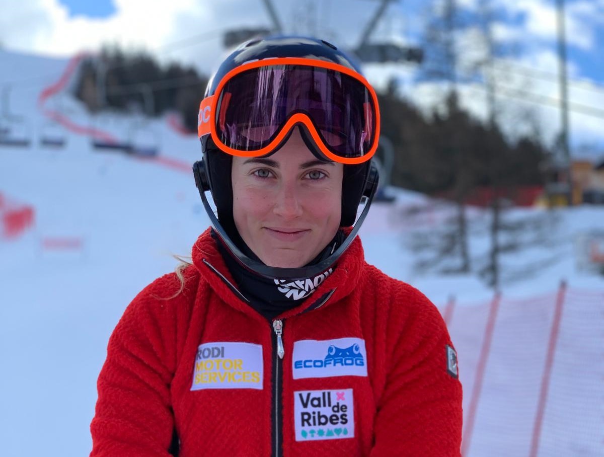 Núria Pau disputa mañana el gigante de la Copa del Mundo de esquí en Kronplatz 
