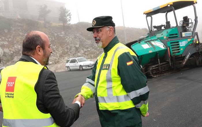 Madrid invierte 1,9 millones en obras de mejora de la M-604 entre Navacerrada y Valdesquí