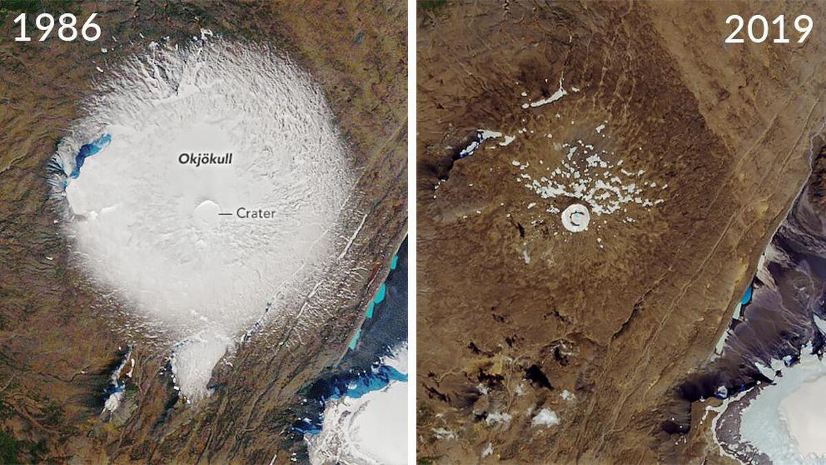 Okjökull, el primer glaciar muerto en Islandia