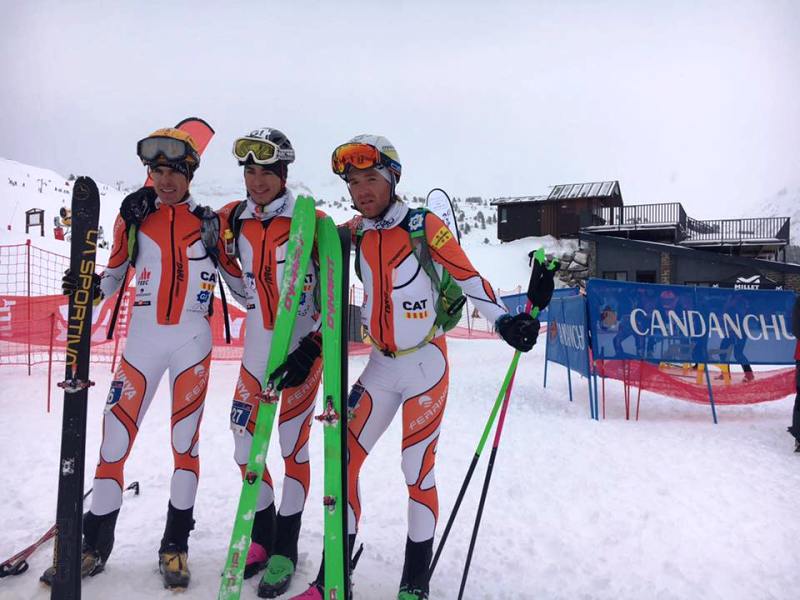 Oriol Cardona y Clàudia Galicia, Campeones de España de esquí de montaña