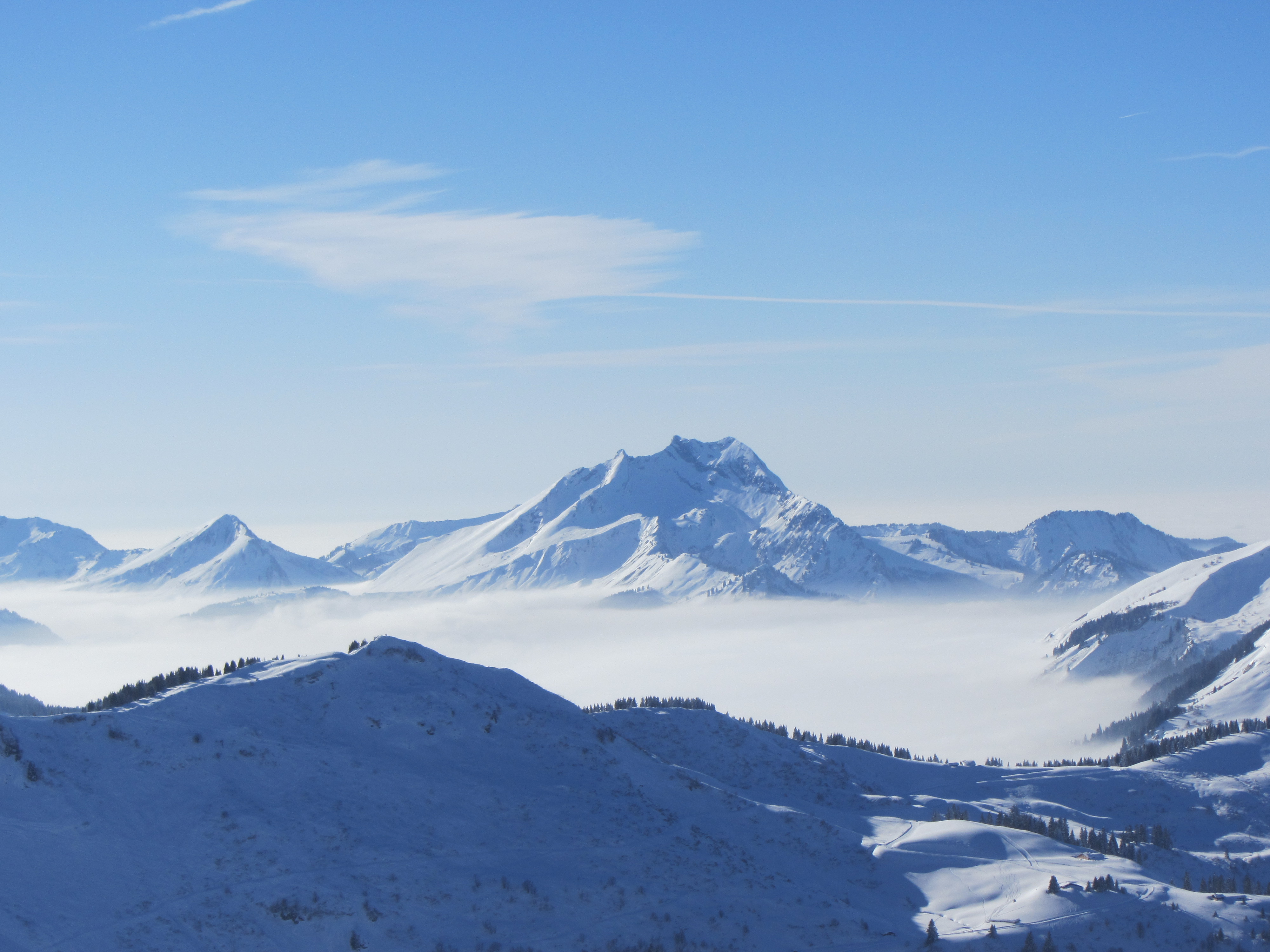 paisaje en Chatel