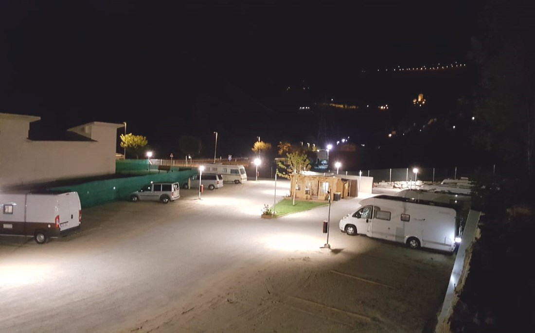 La Val d'Aran estrena un nuevo aparcamiento de autocaravanas