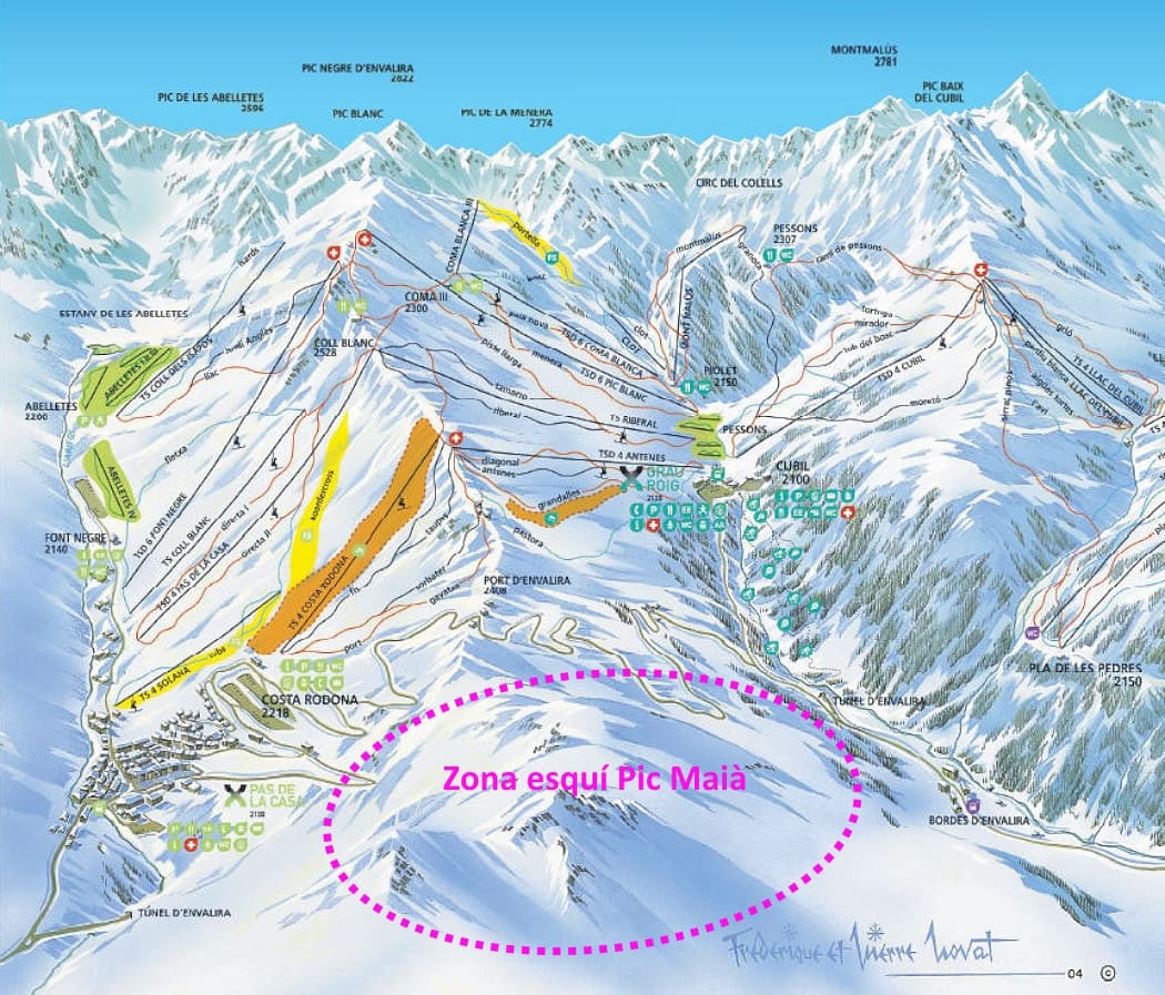 El Pas de la Casa y Grau Roig invertirá 42,8 millones en las pistas de esquí en la próxima década
