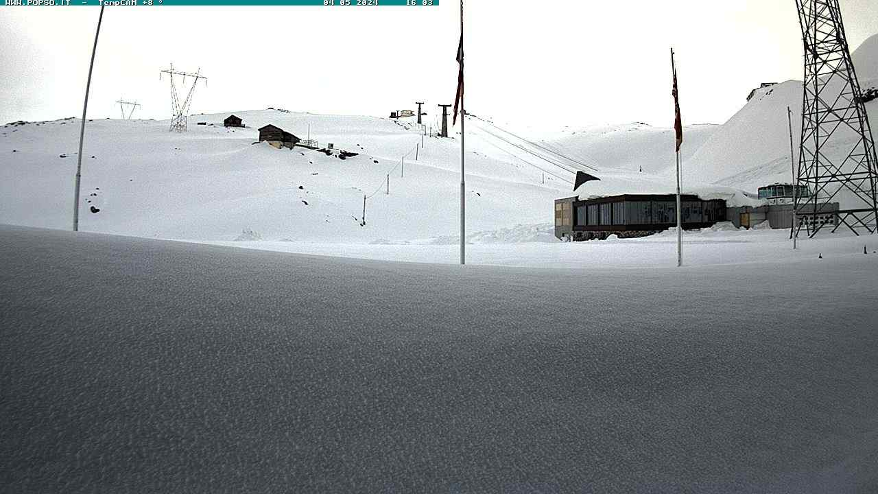 El esquí de verano de Passo Stelvio abrirá el 31 de mayo con más de tres metros de nieve