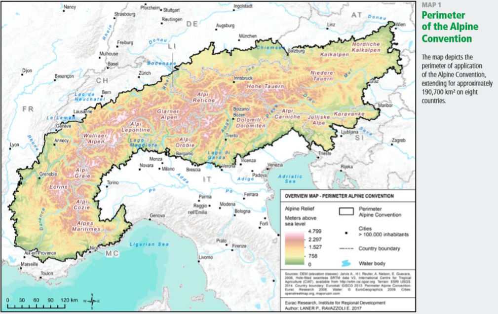 perimetro confederación alpina