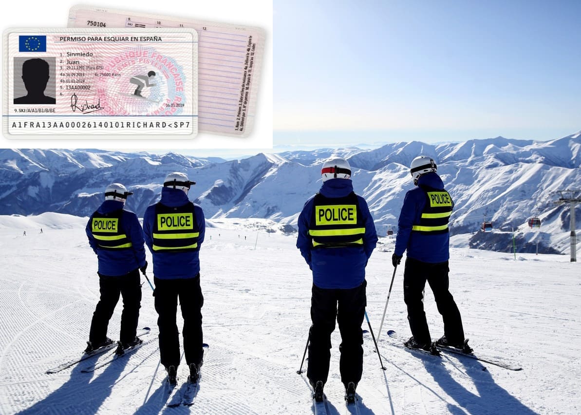 Carnet por puntos y seguro RC obligatorios para esquiadores y snowboarders en 2023