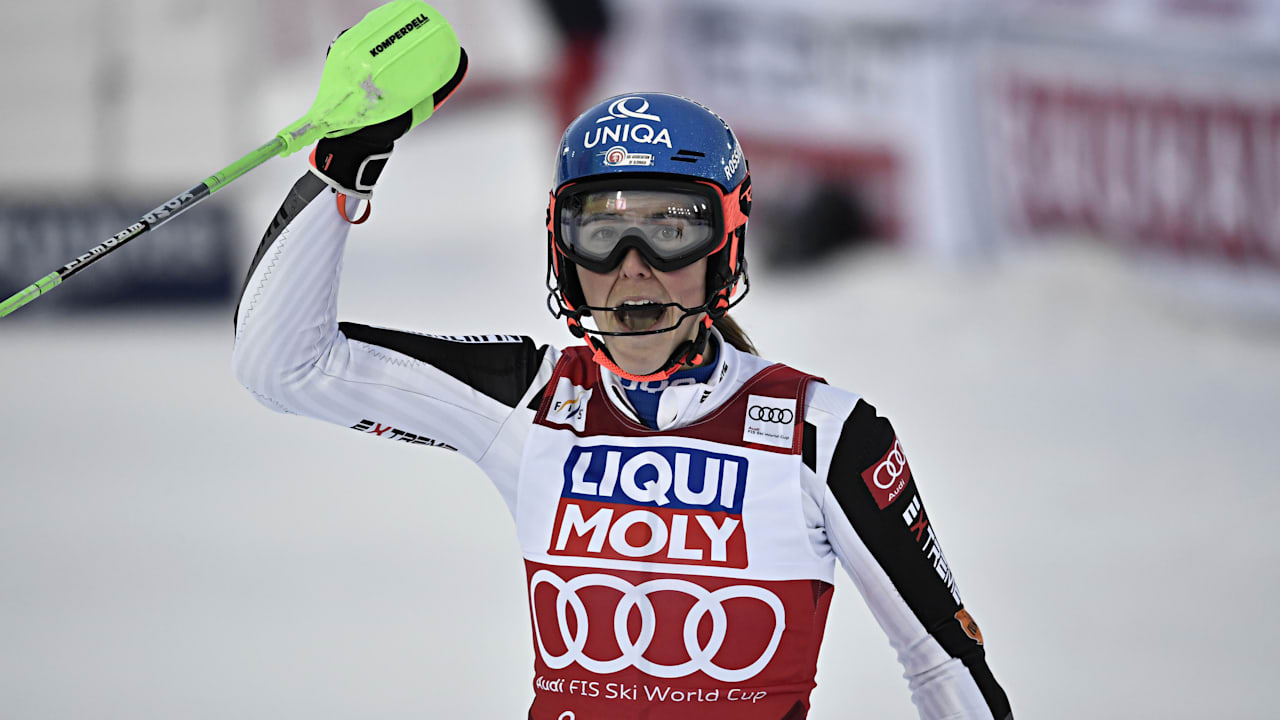 Vlhova consigue un histórico título mundial para Eslovaquia y Liensberger se lleva el globo de slalom