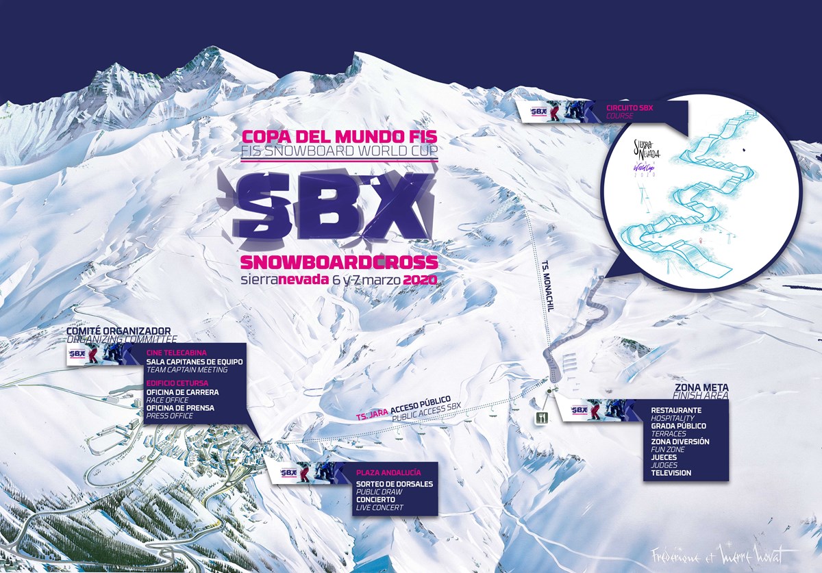 Ya están a la venta las entradas para ver la Copa del Mundo de Snowboard Cross de Sierra Nevada