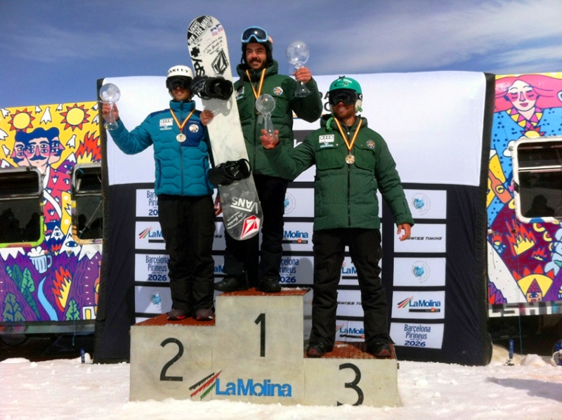 Fiona Torelló y Regino Hernández, campeones de España de Snowboard Cross