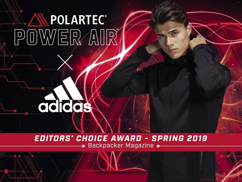 Adidas Power Air con el nuevo tejido Polartec