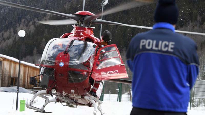 Los esquiadores muertos en Suiza iban con guía cuando se desprendió un alud de placa