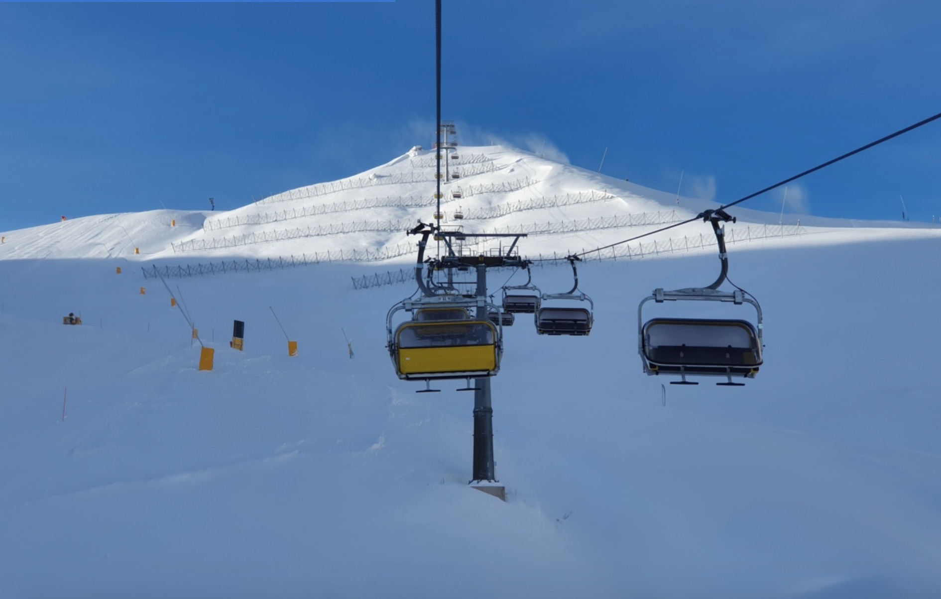 Passo Pordoi instalará un telecabina para absorber el aumento de esquiadores en Italia