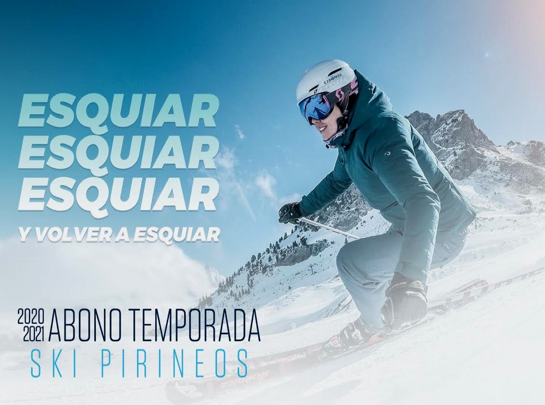 El Forfait Ski Pirineos a la venta el 29 de octubre con garantía covid y descuento repetidores