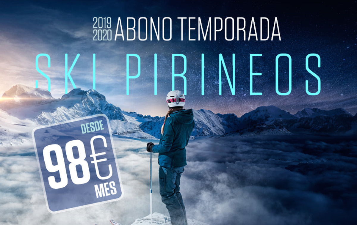 Aragón amplia hasta el 28 de octubre el descuento del 25% en el Abono Ski Pirineos