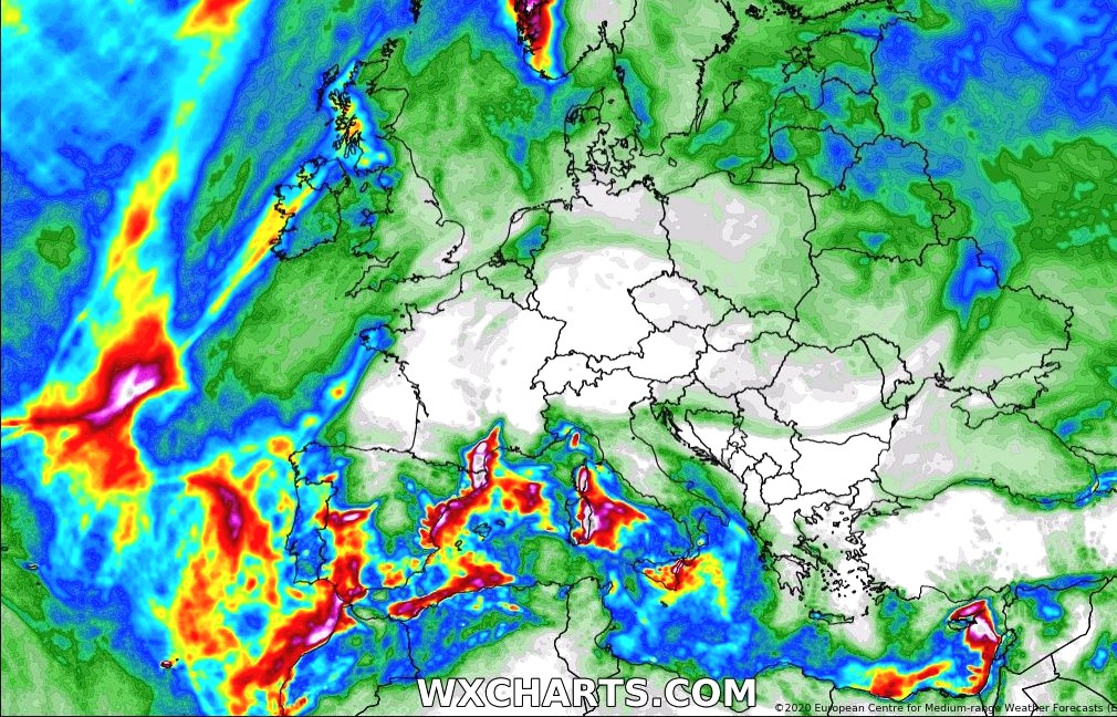 ¡Cambio importante del tiempo! Vuelve el frío, la lluvia, y la nieve