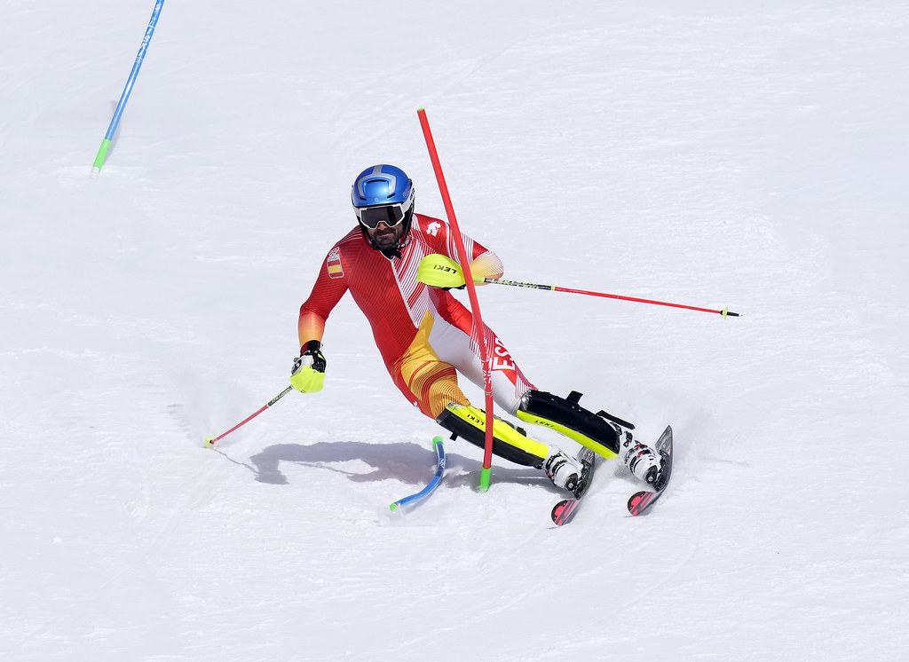 Quim Salarich a por todas en la prueba de slalom de mañana en los JJOO de Beijing 