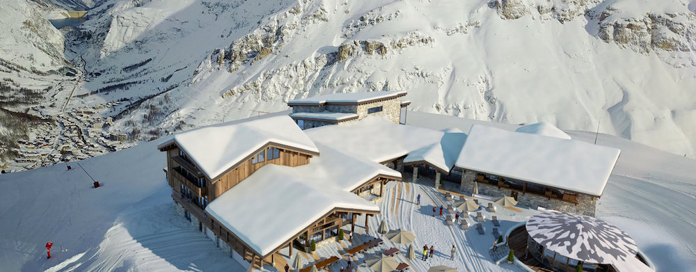 La estación del teleférico Solaise de Val d'Isere volverá a abrir como hotel de lujo