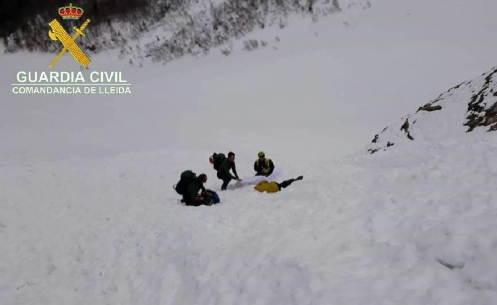 Rescatado el cuerpo de un montañero francés de 59 años desaparecido en la Val d'Aran