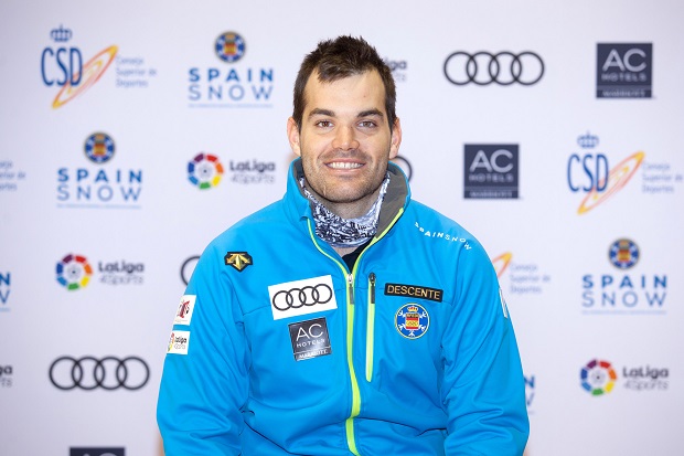Quim Salarich Baucells, especialista de Slalom de la RFEDI. Quim Salarich Baucells, especialista de Slalom de la RFEDI. Crédito foto: Alejandro Molina